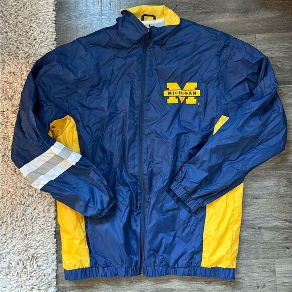 COPY - MENS MICHIGAN WINDBREAKER SIZE.XL - Picture 1 of 3
